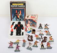 Two Boxed Vintage Toys Action Figures and loose figures