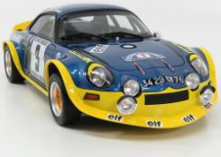 Ottomobile OT249 1:18 Scale Die Cast Alpine A110 Turbo Criterium des Cévennes 1972.
