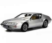Ottomobile OT680 1:18 Scale Die Cast Alpine A310 Ph.1 1600 Argent Métallique 1971.