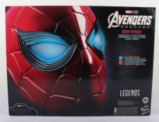 Marvel Avengers Endgame Iron Spider Electronic Helmet Legends Series Boxed Hasbro.