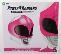 Power Rangers Lightning Collection Mighty Morphin Pink Ranger Helmet Boxed Hasbro.