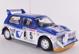 Ottomobile OT538 1:18 Scale Die Cast MG Metro 6R4 Computervision Rallye Monte-Carlo 1986.