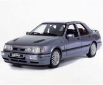 Ottomobile OT607 1:18 Scale Die Cast Ford Sierra 4X4 Cosworth Moonstone Blue 1990.