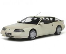 Ottomobile OT662 1:18 Scale Die Cast Alpine GTA V6 Turbo Blanc Nacré 1986.
