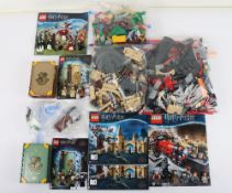 Five Harry Potter loose Lego Sets Some retired.