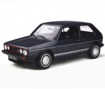 Ottomobile OT078 1:18 Scale Die Cast Volkswagen Golf 1 GTI 1800 Plus Hélios Blue 1983.
