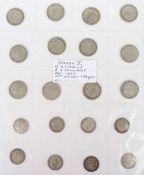 George V, Florins and Shillings pre 1947