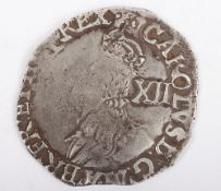 Charles I (1625-49), Shilling, mm. Crown