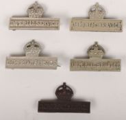 WW1 Imperial Service Badges