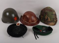 Helmets and Berets:
