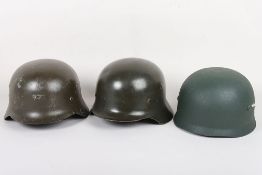 Spanish and German Helmets