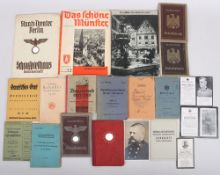 Third Reich German Ephemera