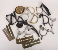 Military Spurs and Button Sticks