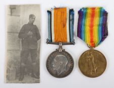 A Great War pair of medals for service in the Royal Air Force