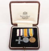 Attributed WW1 Military Cross Miniature Group