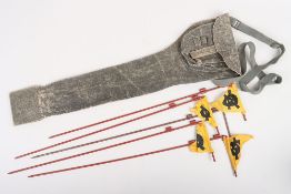 WW2 German Army Mine Flags