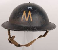 WW2 British Messenger Home Front Helmet