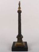Gilt Bronze Model of the Napoleon Vendome Column