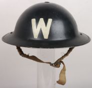 WW2 British Wardens Home Front Helmet
