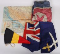 WW2 RAF Silk Map