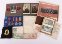 WW2 British Medals, Ephemera & Car Flag of Field Marshal Sir William Slim’s Security in Burma