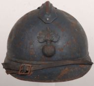WW1 French Infantry Adrian Helmet