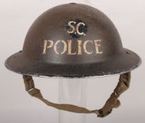 WW2 British Special Constable Police Home Front Helmet