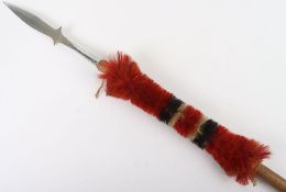 Presentation Spear to Maj. Gen.T.A.Richardson MBE