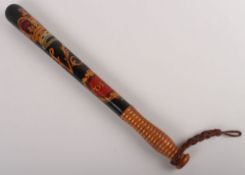 Victorian Painted Police Truncheon