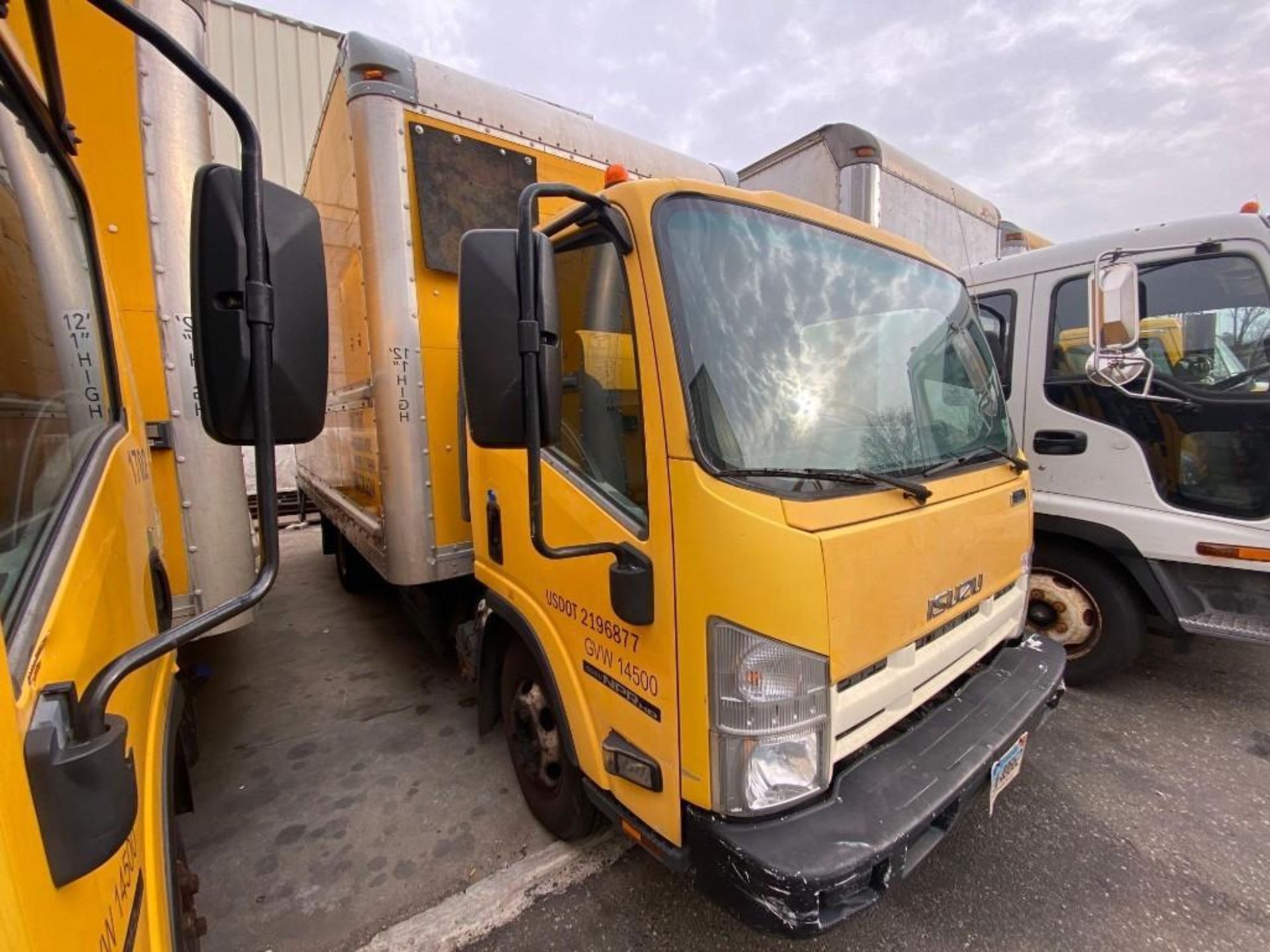 2013 Izusu NPR-HD DEF 4 cylinder box truck, diesel, 16ft body, VIN JD7000005, 151,660 miles, 19k - Image 3 of 11