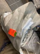 16ft x 16ft Anchor Industries frame with white top, no corner couplers or legs, (Grade C)