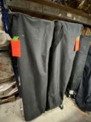 Lot of (3) Central Tent 10ft x 10ft pop up tents, hex legs, removable 12oz. white vinyl tops,