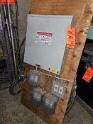200Amp service box with 16 Edison outlets and 150 foot service cable