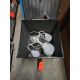 Lot of (2) 4 globe light fixtures with protective case - Image 1 of 2