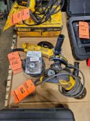 Assorted Angle Grinder, Wire Brushes, & Disc Sander