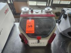 Bench top Twin-Pen Sandblaster
