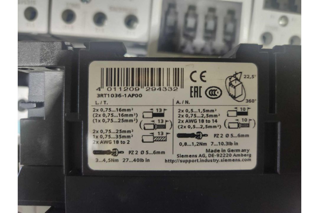 Siemens Contactors - Image 2 of 3