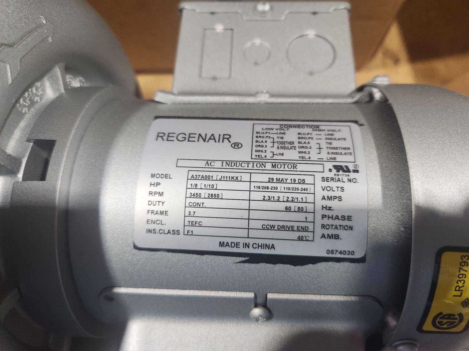 Gast Standard Blower - Image 3 of 3