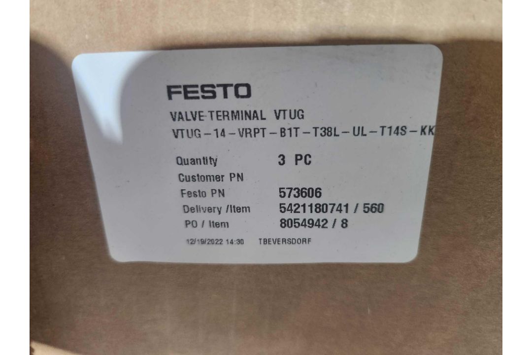 Festo Valve Terminal - Image 2 of 3