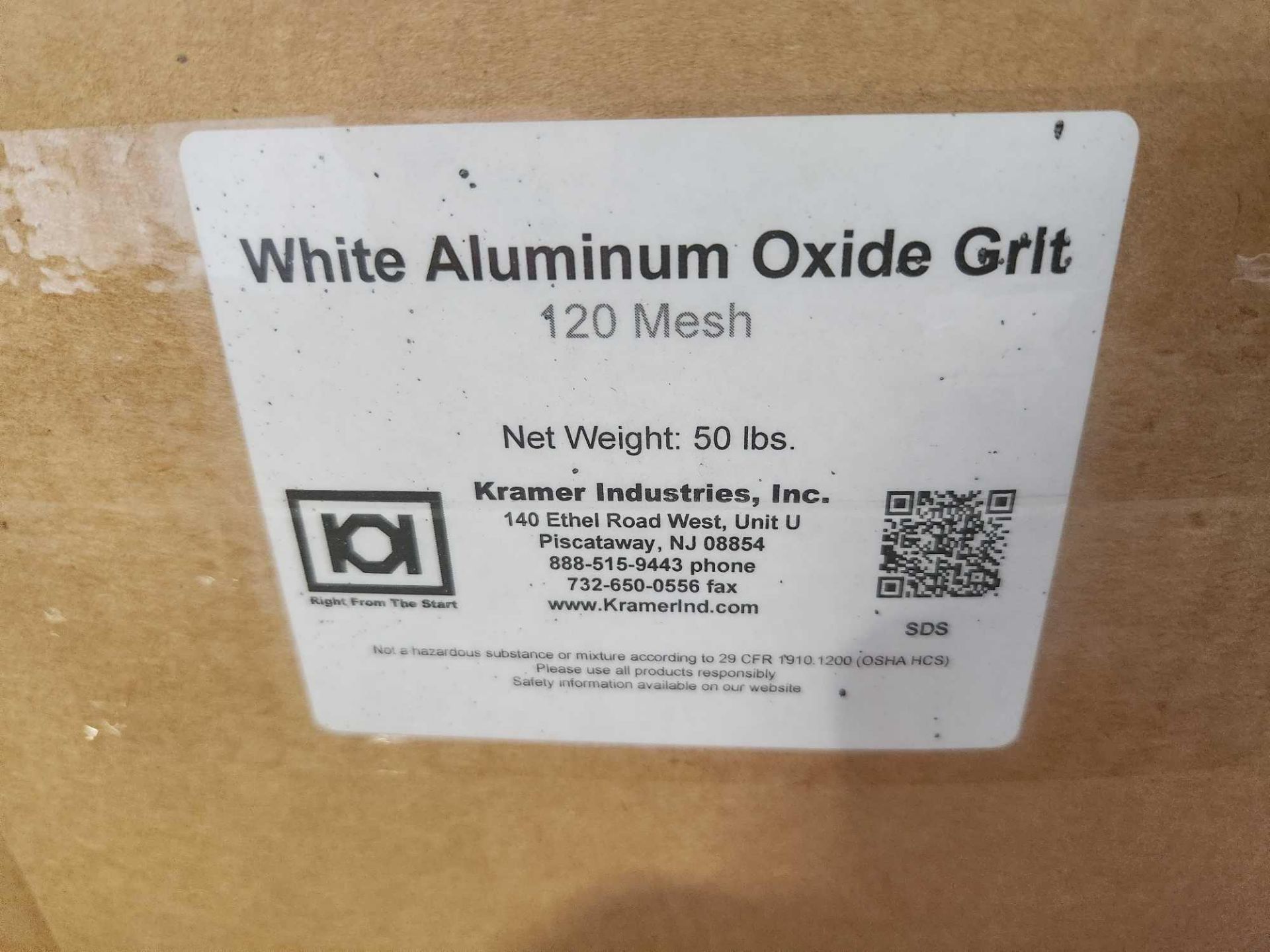 White Aluminum Oxide Grit - Image 2 of 2