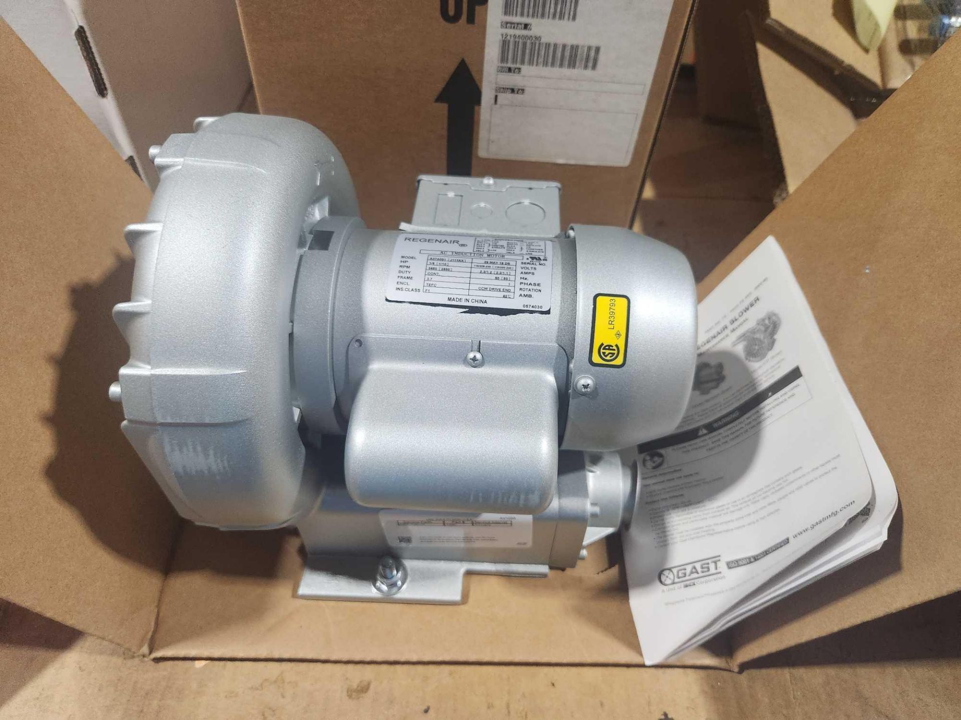 Gast Standard Blower - Image 2 of 3