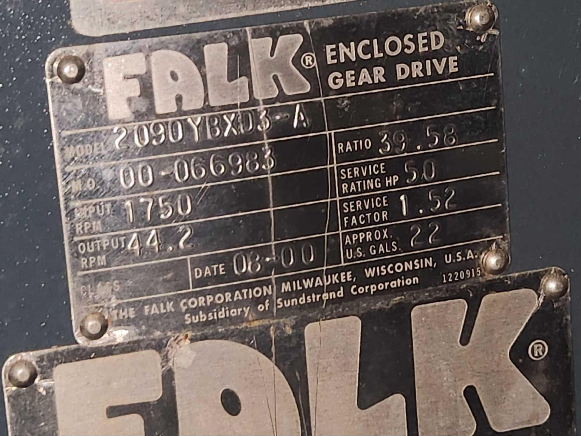 Falk Gear Reducer - Image 2 of 2
