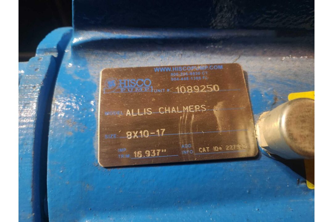 Allis Chalmers PWO Pump - Image 2 of 2