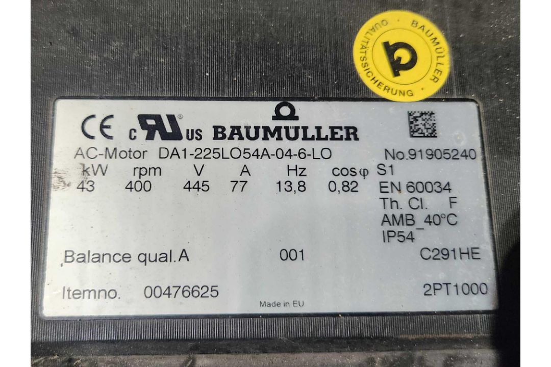 Baumuller Motor - Image 2 of 2