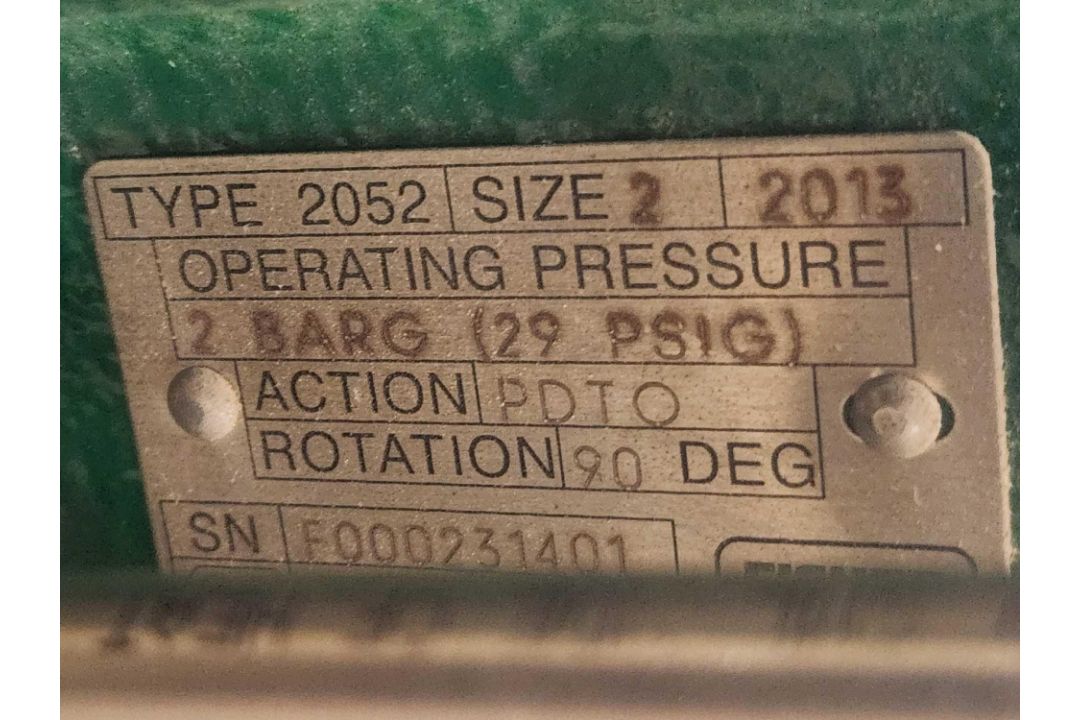 Fisher Ball Valve - Image 2 of 2