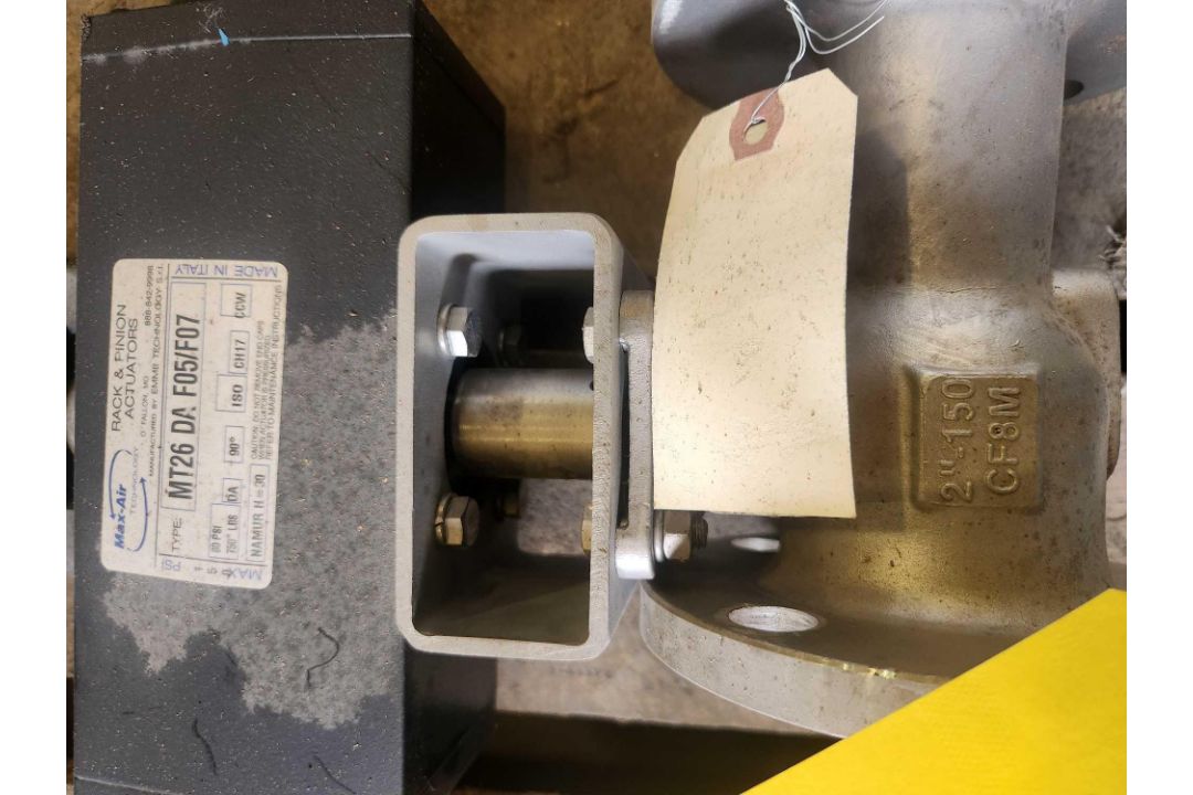 Max Air Pneumatic Butterfly Valve - Image 2 of 2