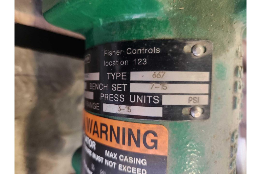 Fisher Ball Valve - Image 2 of 2