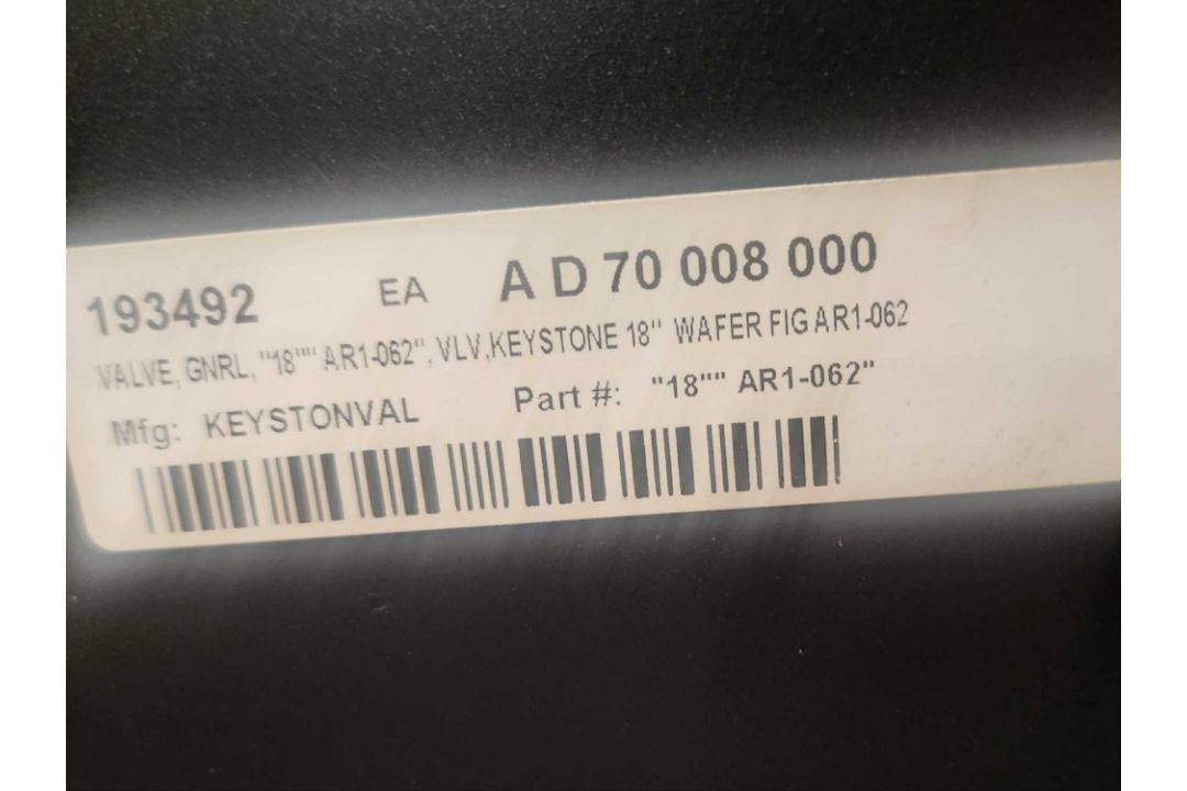 Keystone Butterfly Valve - Image 2 of 2