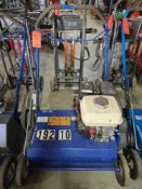 Bluebird Walk Behind Power Rake Thatcher