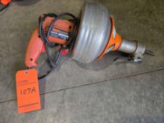 General Power-Vee Electric Hand Held Snake Drain Clean Out